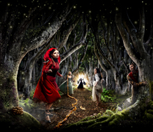Into The Woods musical poster